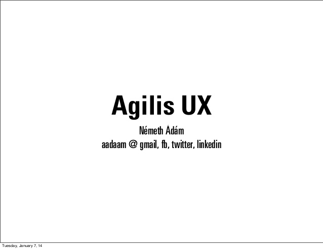 Agilis UX